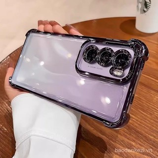 Ốp điện thoại mạ trong suốt cho Samsung Galaxy A05 A05S A06 A12 A13 A14 A15 A16 A23 A24 A25 A34 A35 A52 A53 A54 A55 A73 A52S bảo vệ camera chống rơi túi khí mềm chống sốc