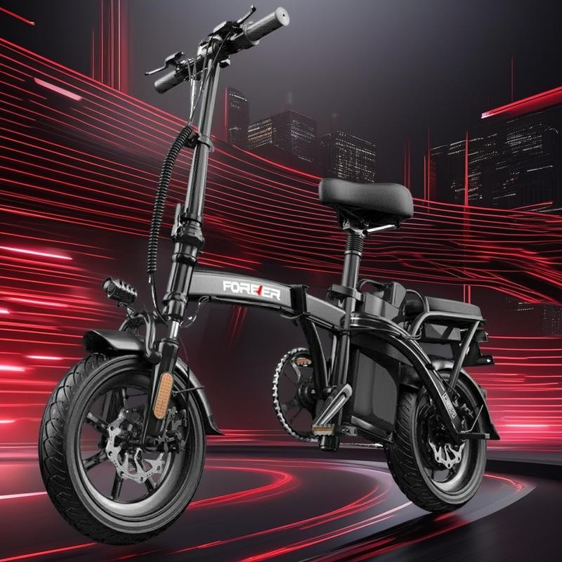 Xe đạp điện trợ lực gấp, dễ dàng để vào cốp xe ô tô, động cơ 400W, pin Lithium, bảo hành 18 tháng, xe thay thế — ảnh 1