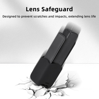 Dành cho vỏ bảo vệ DJI OSMO POCKET3, vỏ ống kính, vỏ bảo vệ silicon, vỏ bụi, phụ kiện máy ảnh