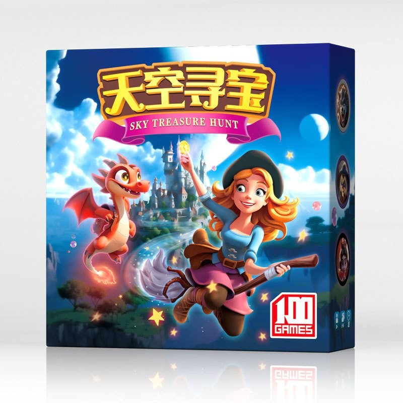 Boardgame Celestia Trò chơi phiêu lưu Khinh Khí Cầu Tigar