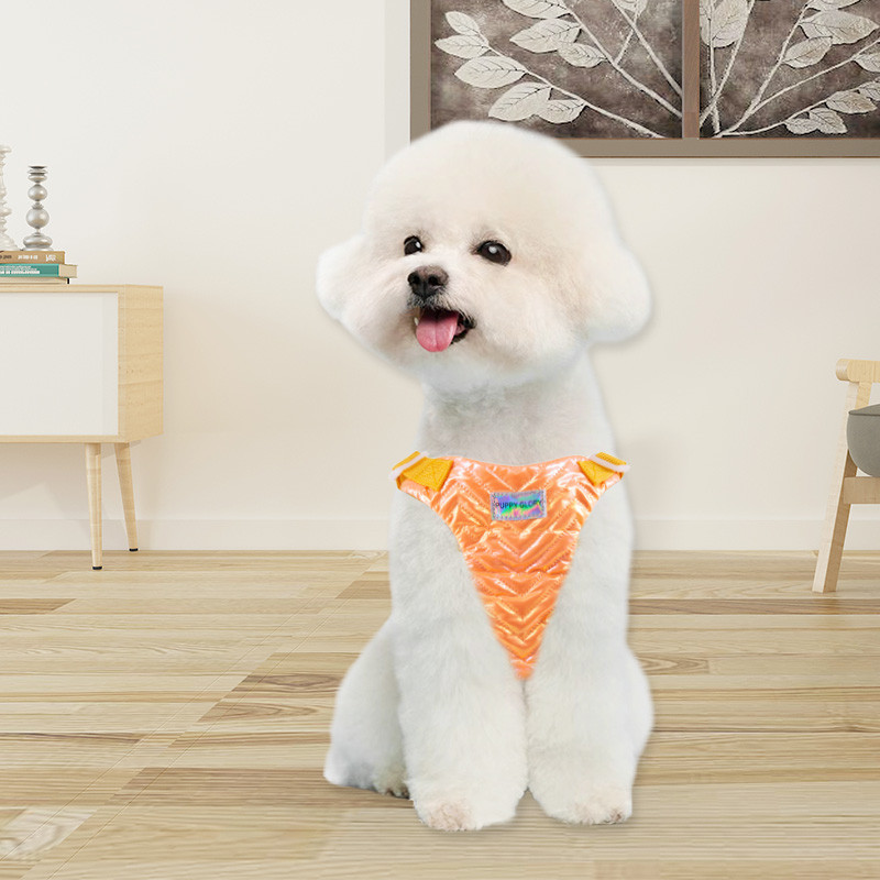 Hamshmoc Thời Trang Chó Dây Nhẹ Có Thể Điều Chỉnh Cún Con Dây Đeo Ngực Mềm Mại Thoải Mái Áo Vest Nhỏ Vừa Chó Đi Bộ Ngoài Trời