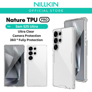 Nillkin Nature TPU Pro (từ tính) Thích hợp cho Samsung S25 Ultra / S25 + / S25 / S24 Ultra / S24 + / S24 Ốp điện thoại trong suốt siêu trong suốt.