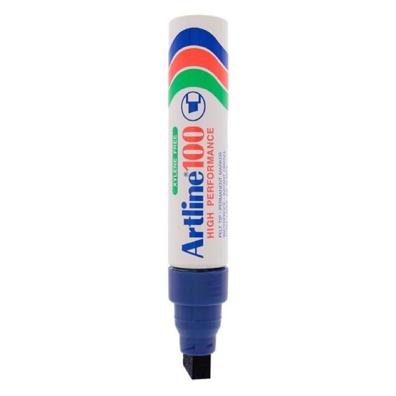 Bút lông dầu, bút dạ, bút phớt 7.5-12mm nét cối siêu to Artline EK-100 trợ giảng, diễn giả, thuyết trình, bút đào tạo