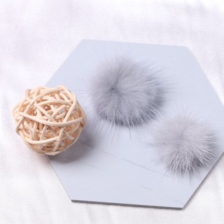 Kẹp Tóc Handmade Phong Cách Chồn và Thỏ - Tóc Bóng - Phụ Kiện Mùa Thu Đông