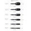 FAVORITEGOODS Salon Lược Chải Tóc, Tạo Kiểu Nhanh Bàn Chải Tóc Tròn Chuyên Nghiệp, Lông Nylon Lông Tơ Nổ Xoăn Tóc Thiết Kế Nhẹ Bộ Lược Chân Tóc Để Chải Lông Hàng Ngày