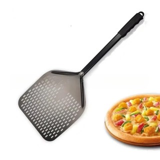 Xẻng Pizza Nhôm MARBLEM, Thìa Mái Chèo Pizza 12 / 14 inch Lớn, Có Thể Tháo Rời Với Tay Cầm Dài Dụng Cụ Nướng Bánh Pizza Quay Peel