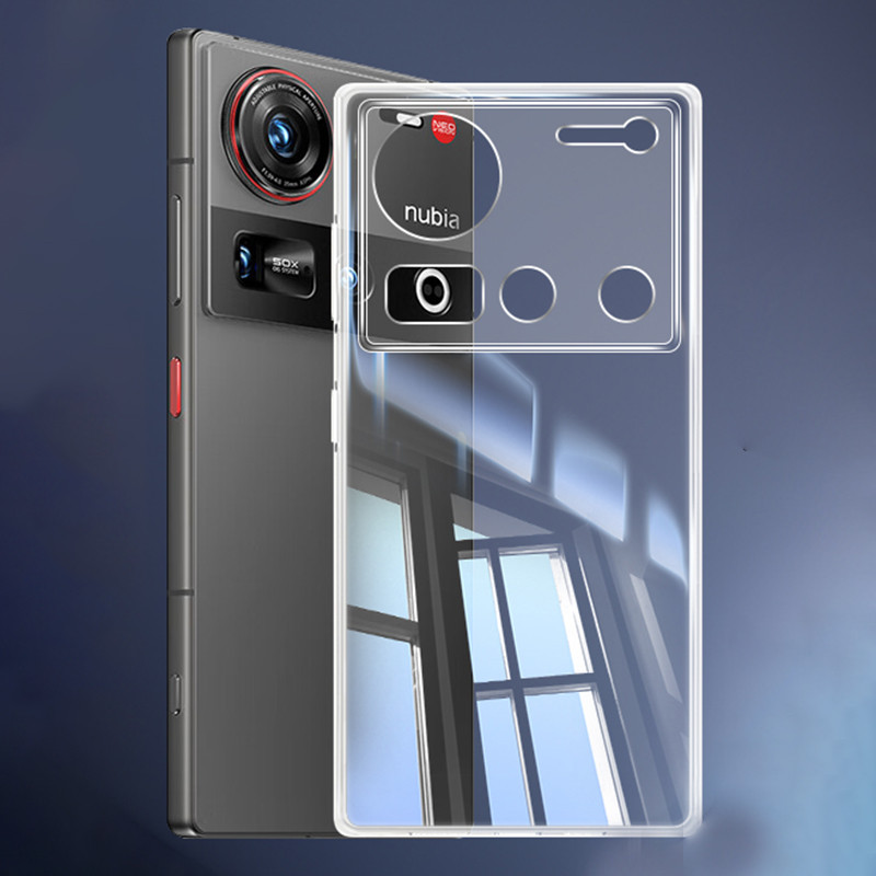 Ốp Điện Thoại Siêu Mỏng Trong Suốt Mềm Mại Cho ZTE Nubia Z70 Ultra 5G 6.85 "NX733J NX736J Ốp Lưng TPU Silicon Trong Suốt Mỏng Chính Hãng