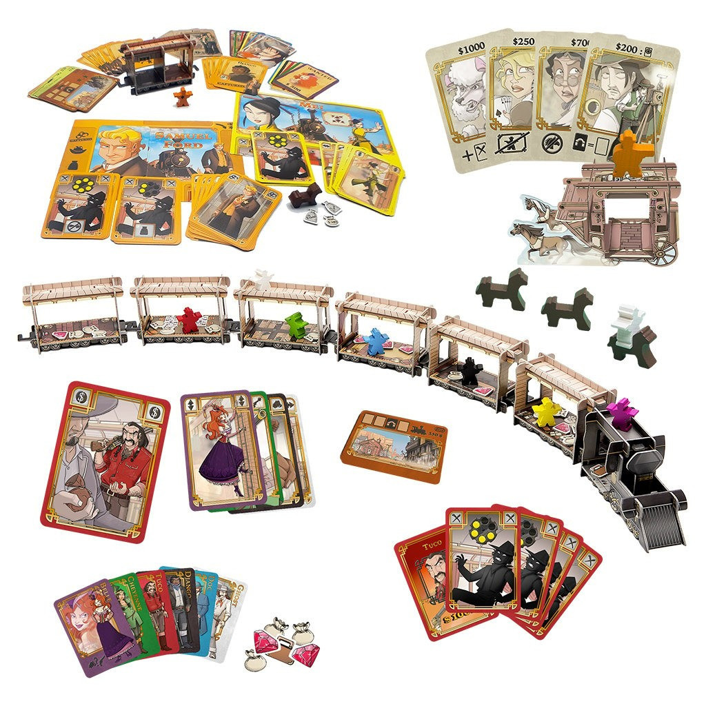 [Luật Việt] Boardgame Colt Express Big Box Tigar