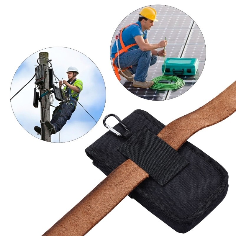 Jenniferferab Thiết Thực Fanny Pack Vỏ Điện Thoại Di Động Molles Túi Nhỏ Túi Thắt Lưng Cho Ba Lô
