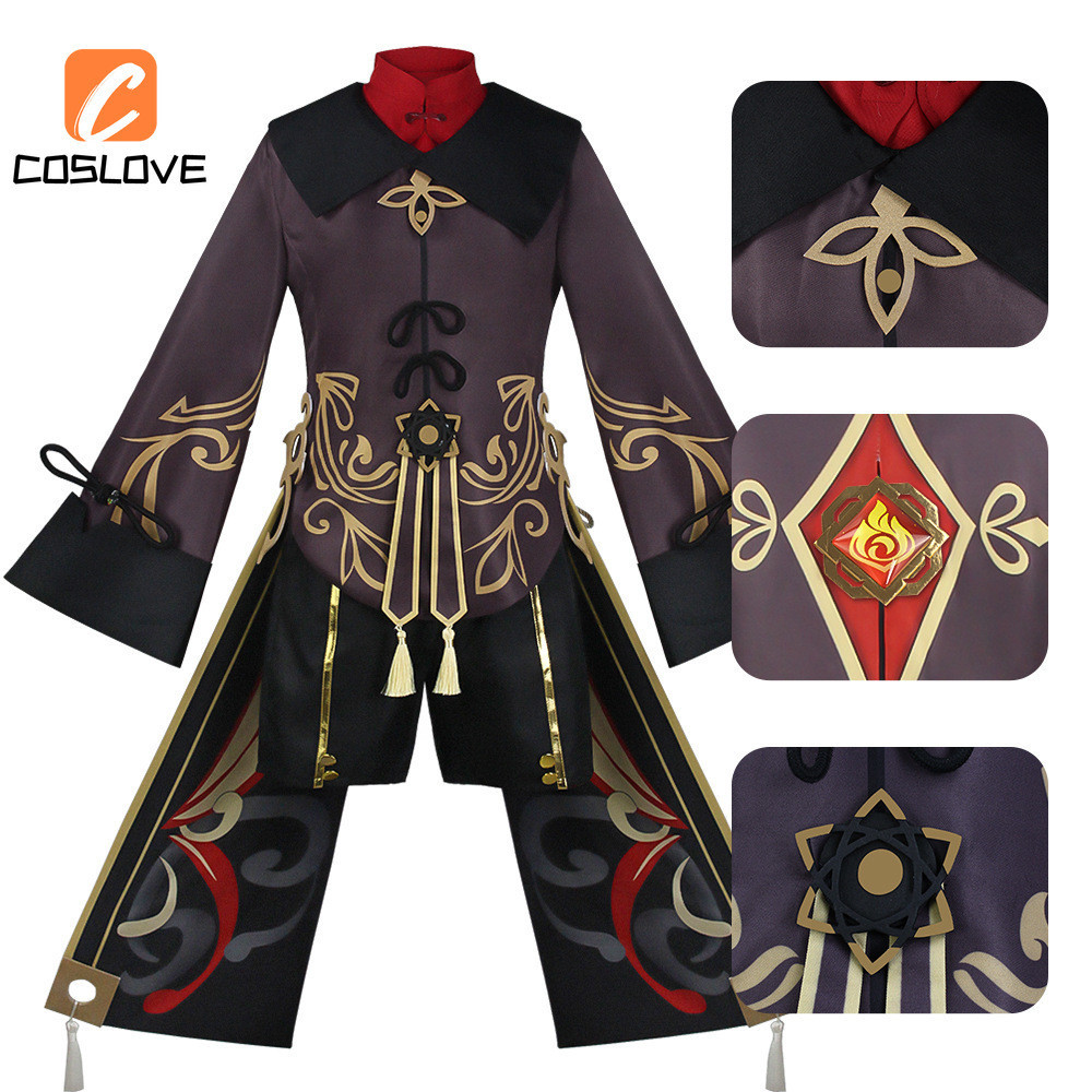 Anime Trò Chơi Genshin Tác Động Hutao Cosplay Trọn Bộ Trang Phục Phù Hợp Với Người Phụ Nữ Cổ Điển Trò Chơi Da Đảng Biểu Diễn Trang Phục Đồng Phục