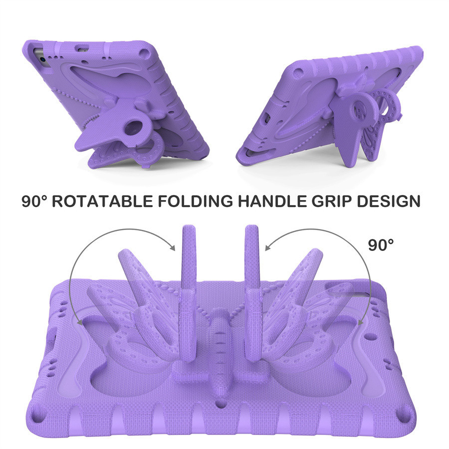 Ốp Lưng Cho iPad 11th (A16) 2025 iPad Air 11 Bảo Vệ EVA foam Stand Trẻ Em An Toàn Trẻ Em Vỏ Chống Sốc Vỏ Dây Đeo