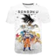 Mùa Hè 2024 Dragon Ball Z Trẻ Em Mới Ngộ nghĩnh Hoạt Hình 3D In Hình Áo Thun Trẻ Em Quần Áo Nam Nữ Tay Ngắn Thời Trang