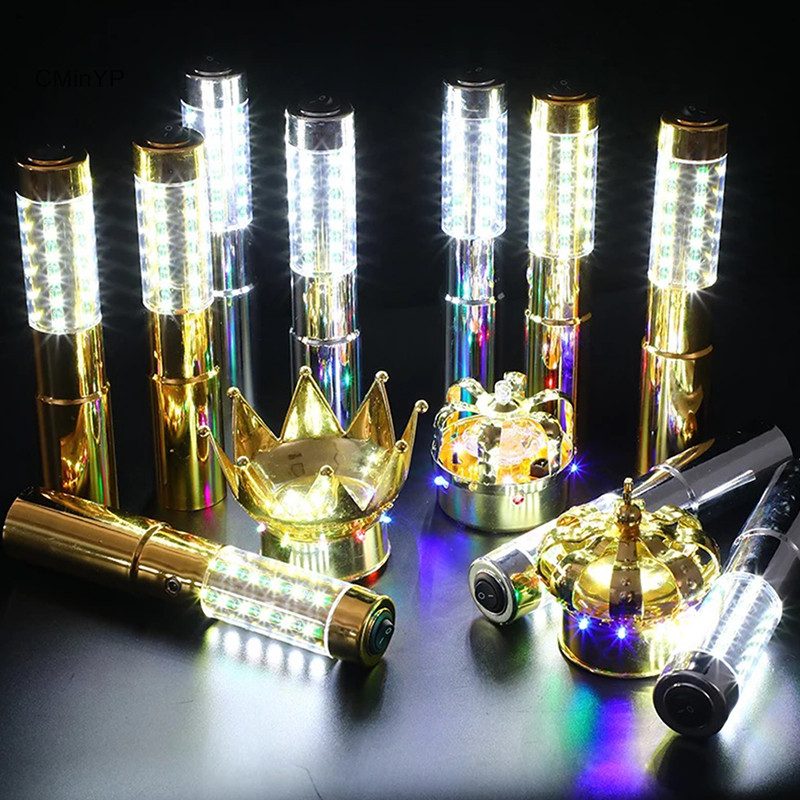 Cminyp LED nhấp nháy cho dịch vụ chai rượu sâm panh VIP Đèn pin cầm tay Sparkler Glory