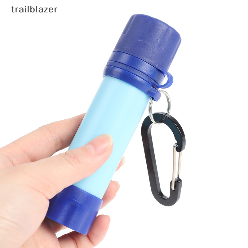 Trailblazer Di Động Sinh Tồn Lọc Nước Ống Hút Máy Lọc Chai Cắm Trại Khẩn Cấp Ngoài Trời Mới