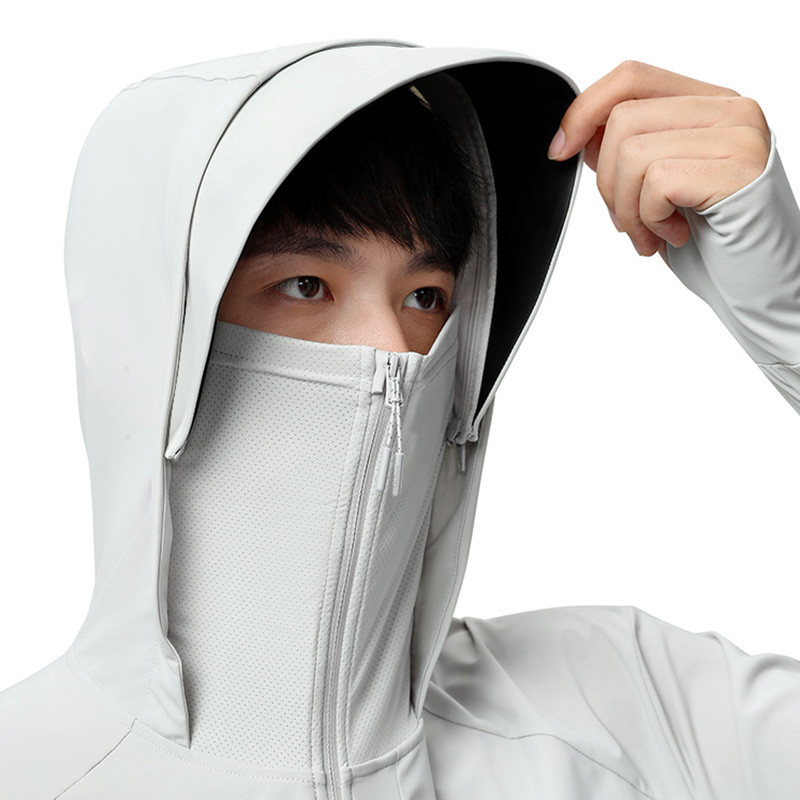 Ảnh Camel Outdoor Sunblock Nữ Mùa Hè Thoáng Khí Chống Tia Cực tím Quần Áo Bảo Vệ Ice Silk Coat UV50 + 4
