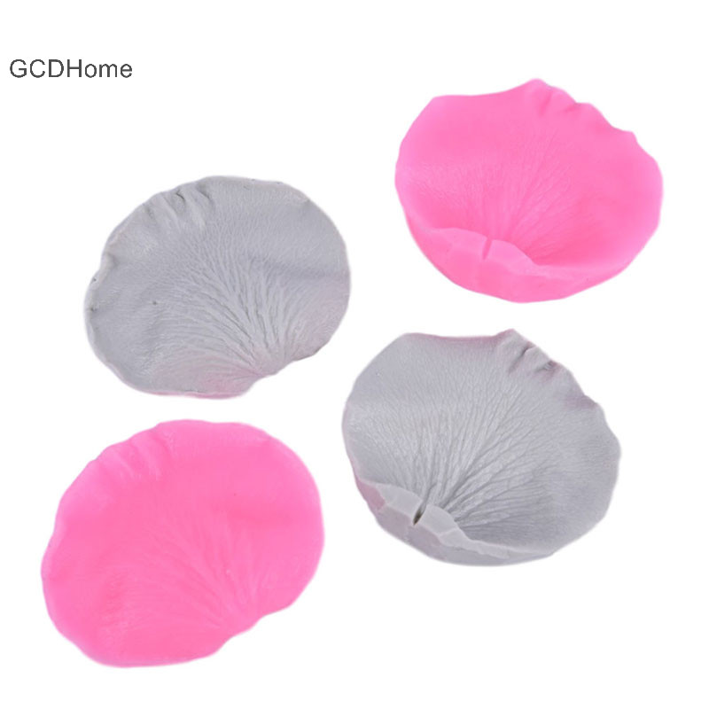 Gcdhome Mới Hoa Hồng Cánh Hoa Tĩnh Mạch Đường Dụng Cụ Kinh Tuyến Silicon Khuôn Hoa Đường Bánh Dụng Cụ HOT