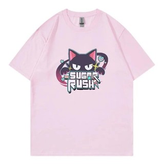 Xanh Anime Lưu Trữ Áo Đường Rush Ngộ nghĩnh Nam / Nữ Quần Áo Unisex Dạo Phố Manga Cosplay Quần Áo Cotton Đồ Họa Áo Thun