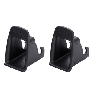 Comereally 2 Chiếc BabyCar Ghế An Toàn Cho ISOFIX Hướng Dẫn Cố Định Rãnh Trẻ Em Trẻ Em Dây An Toàn Khóa Tự Động Đệm Màu Đen