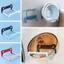 Giá đỡ móc chậu rửa CATIYAHA, Giá đựng đồ phòng tắm treo tường gấp, Tiện lợi hữu ích Tiết kiệm không gian Kệ sắp xếp chậu đa năng