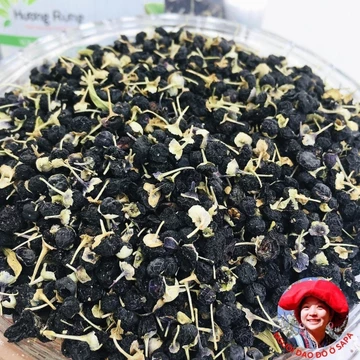 Hắc kỷ tử Tây Tạng loại 1 (500g, 1kg), kỳ tử đen hữu cơ sấy khô size to đại. Trà hắc kỉ tử, kì tử đen, hạt kỷ tử organic