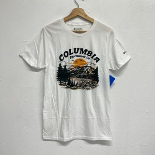 Bán Áo Thun Nam Columbia Spot Cổ Tròn Tay Ngắn Chất Liệu Cotton In Hình Thời Trang