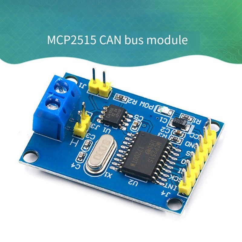 MCP2515 CAN Mô-đun xe buýt Mô-đun xe buýt Mô-đun PCB TJA1050 Thu SPI cho 51 Bộ DIY Chương trình vi điều khiển thông thường