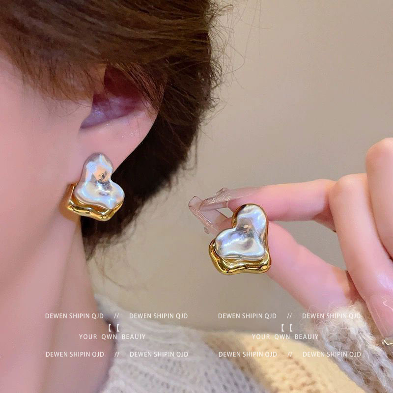 Bông Tai Hoa Âu Mỹ Ánh Sáng Sang Trọng Cao Cấp Thiết Kế Niche Phù Hợp Với Bông Tai Nữ