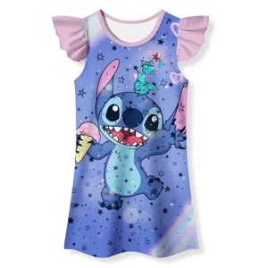 SY6 Stitch hoạt hình dễ thương váy cosplay colth cho trẻ em bé gái váy một mảnh đồ ngủ mặc giải trí YS6