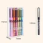 Bút bi mực GETVOW, Bút trung tính thùng kim 0,5mm bằng nhựa, Công cụ viết văn phòng phẩm cực mịn Trường học