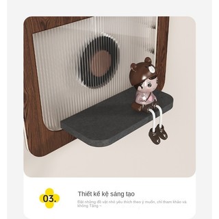 Trang Trí Nhà Cửa Meishida Đồng Hồ Sáng Tạo Thời Trung Cổ Đồng Hồ Treo Tường Phòng Khách Thời Trang Hiện Đại Tắt Tiếng Retro Cao Cấp Đồng Hồ Gia Đình