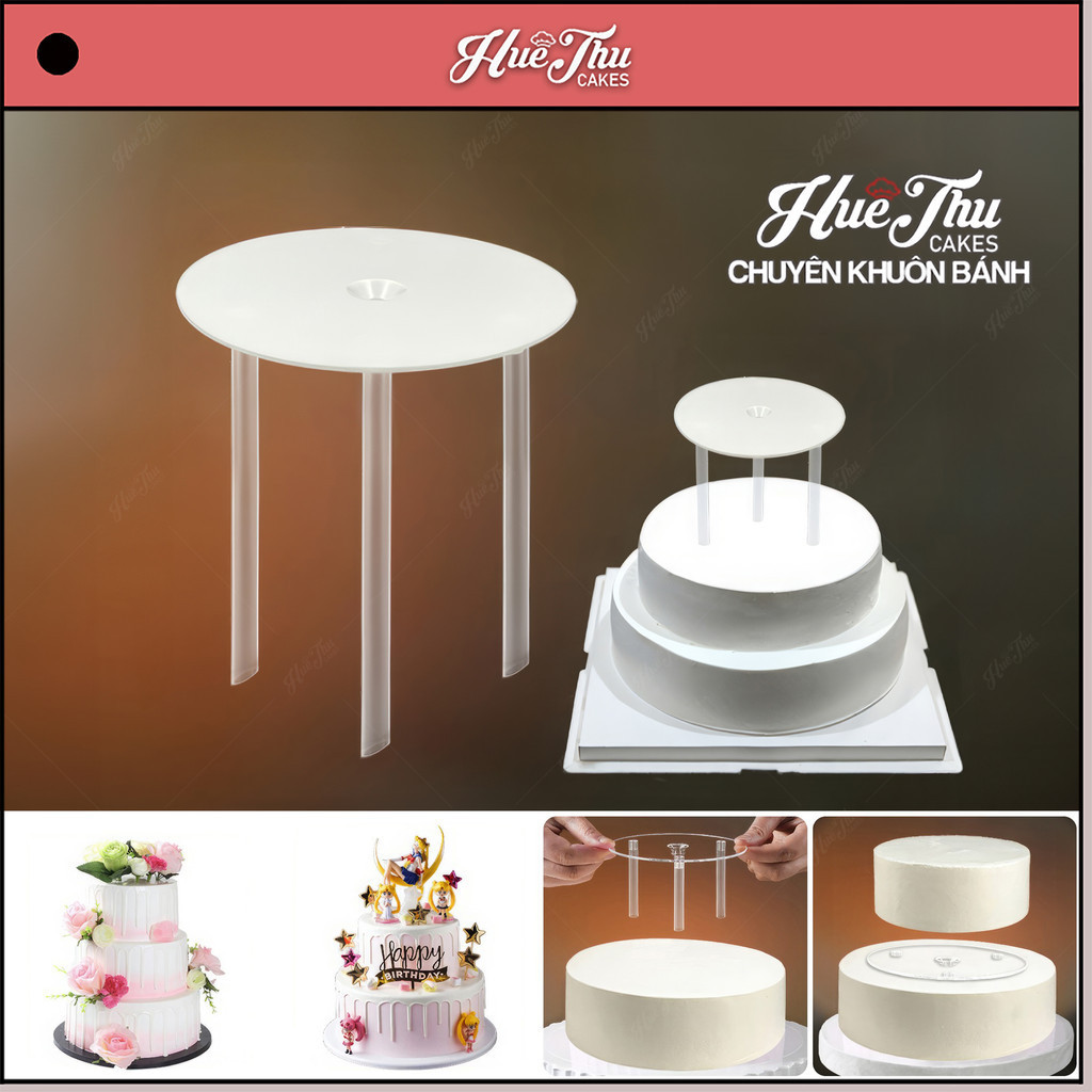 Giá Chồng Tầng bánh kem - bánh rau câu, phụ kiện trang trí bánh sinh ...