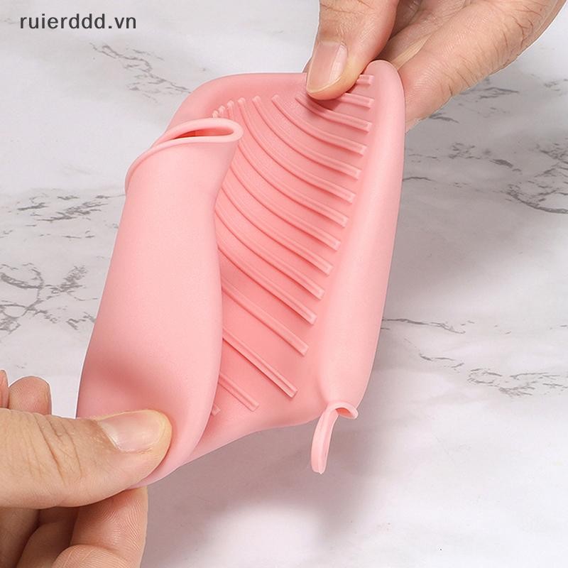 # Ruierdd # 2 Chiếc Găng Tay Lò Nướng Silicon Chịu Nhiệt Pinch Mitts Chống Bỏng Chống Trượt Găng Tay Kẹp Nồi Nấu Nướng Lò Mitts.