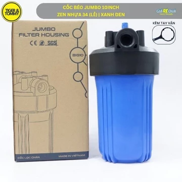 Cốc béo 10 inch lọc chặn, lọc tổng sinh hoạt cho gia đình