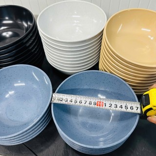 Combo 2 Tô Nhựa 18cm Nhiều Màu - Tô Nhựa Ăn Bún Phở Chất Liệu MELAMINE - Phương Trang