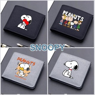 Snoopy Canvas Ví In Hoạt Hình Di Động Có Thể Gập Lại Ví Hoạt Hình Thẻ Ngân Hàng Đồng Xu Dây Kéo Ví Quà Tặng Sinh Nhật Trẻ Em