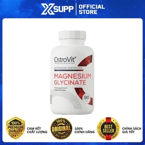 Ostrovit Magnesium Glycinate (90 Viên) - Hỗ Trợ Giấc Ngủ Thoải Mái