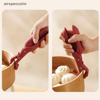 Airspecutin Chống bỏng Kẹp Nhà Bếp Silicon Chống Bỏng Đĩa Bát Đĩa Nồi Chống Nóng Kẹp Nâng Phụ Kiện Nhà Bếp Tiện Ích EN