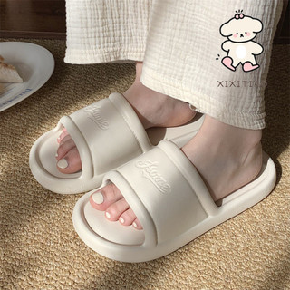Xixitiao Dép Trong Nhà Dép Dép Dép Đi Trong Nhà Phong Cách Mới Đơn Giản Thoải Mái Màu Trơn Đế Mềm eva