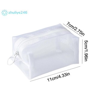 < zhuliye246 > Túi đựng mỹ phẩm lưới Túi đựng son môi Ví đựng tiền xu Hộp đựng tai nghe Người tổ chức Cáp dữ liệu Thẻ ID Lưu trữ thẻ ngân hàng