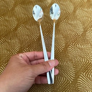 ( Muỗng R1 ) Muỗng pha trà uống cà phê cán dài R1  inox sáng bóng  kích thước 2,7 x 20,5  cm