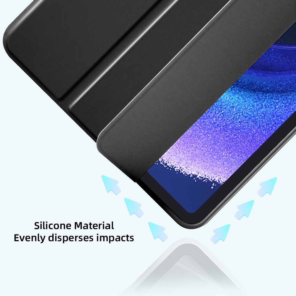 Ốp lưng Redmi Pad SE 11 "Inch / Redmi Pad 10.6" Vỏ máy tính bảng gấp ba với hộp đựng từ tính tự động ngủ và đánh thức