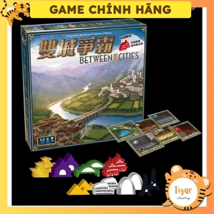 Boardgame Between Two Cities trò chơi xây dựng semi-coop Chính Hãng Tigar