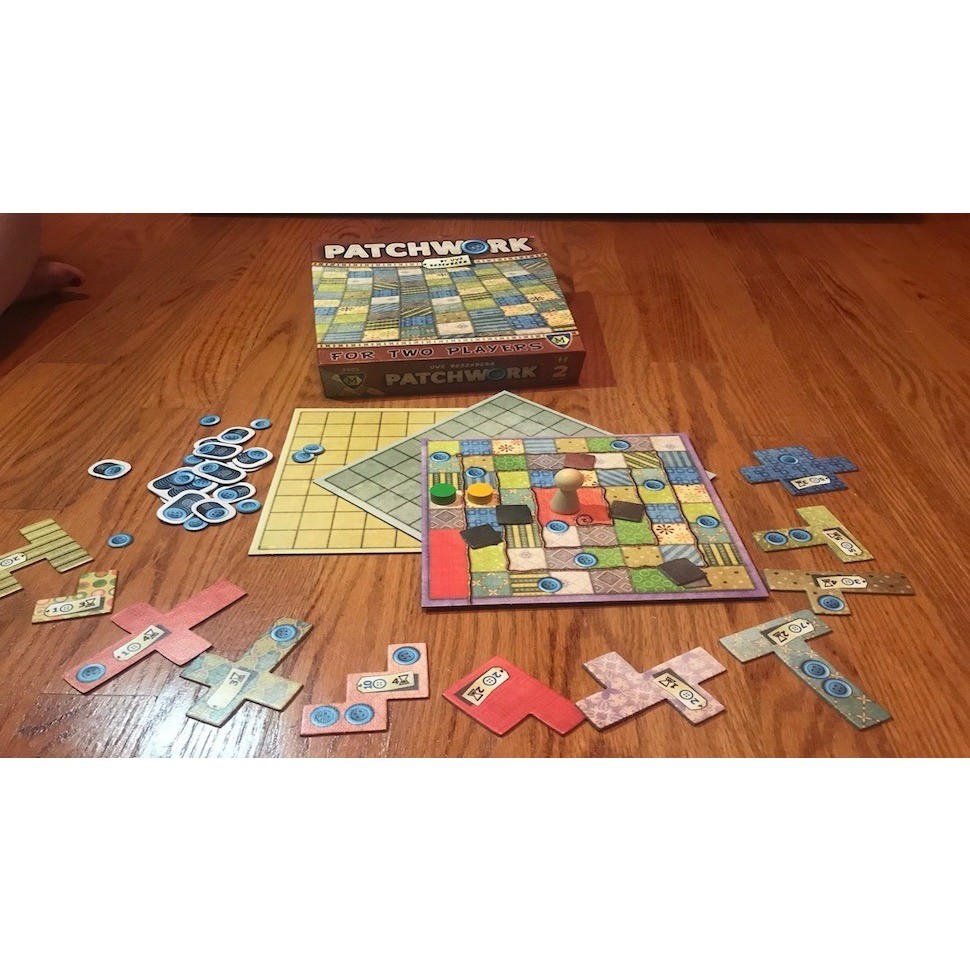 Boardgame Patchwork trò chơi lắp ghép Tigar