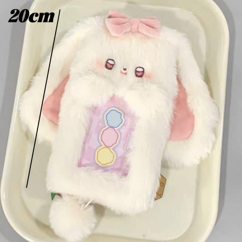 Thẻ Photocard SLICELLIFE, Thỏ tai lớn đa chức năng / Hộp đựng thẻ ảnh Collie viền, Quà tặng tay áo hình thỏ / chó / mèo sang trọng chất lượng cao
