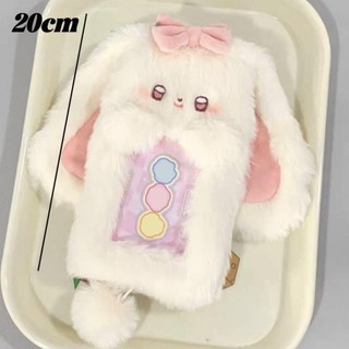 [Giao hàng từ Việt Nam] Hộp đựng thẻ ảnh FURNICLICK, Photocard thỏ / chó / mèo sang trọng, Thỏ tai lớn đa chức năng dễ thương / Vỏ bảo vệ hình ảnh thần tượng Collie viền dành cho học sinh