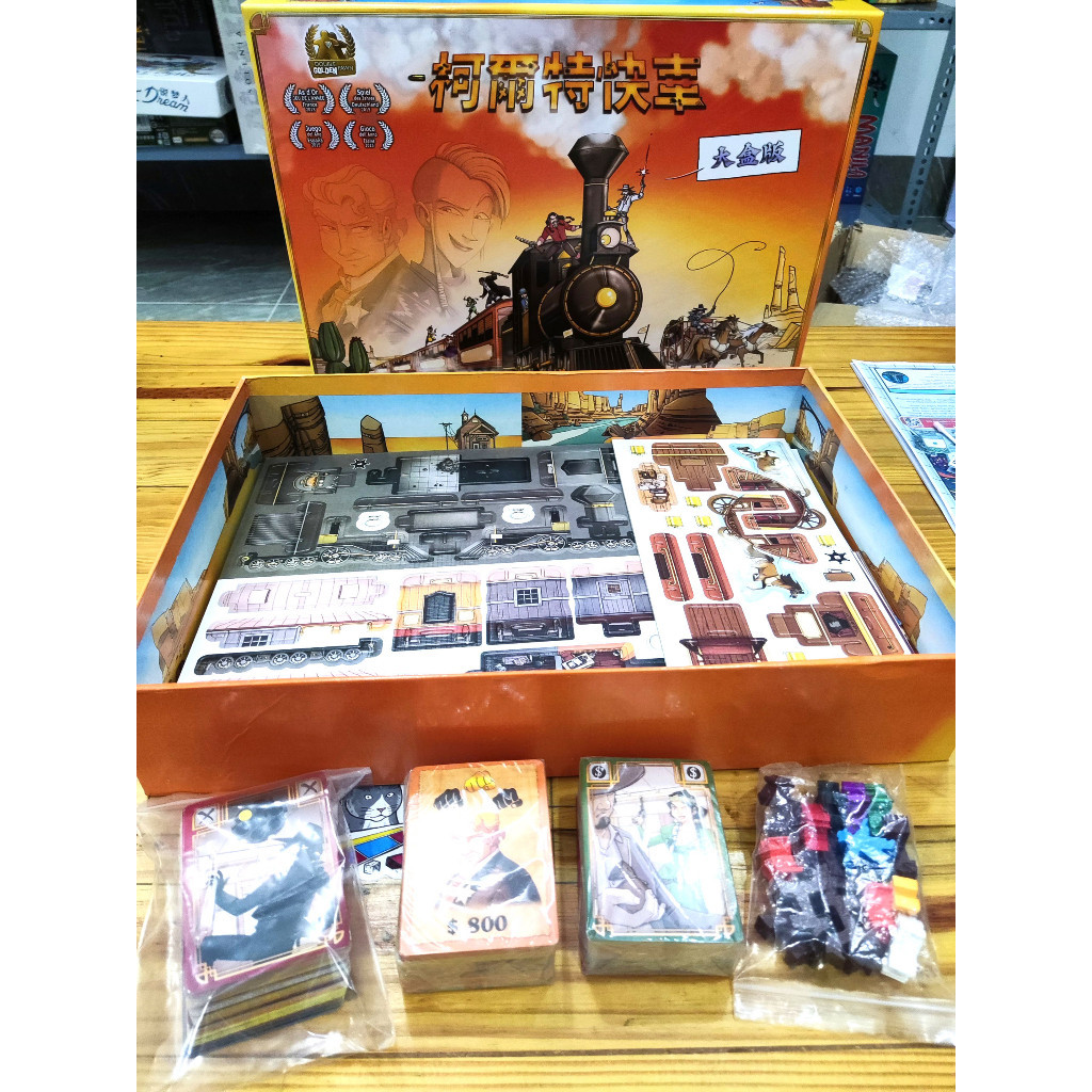 [Luật Việt] Boardgame Colt Express Big Box Tigar