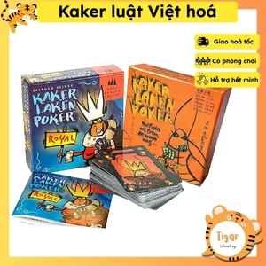 Boardgame Gián Nói Dối Trò chơi Kaker Laken Poker Tigar