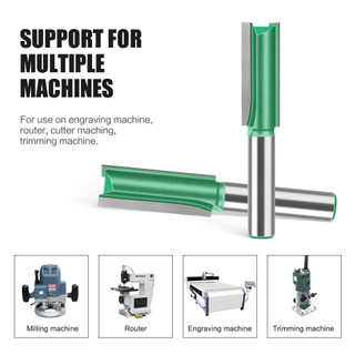 1 Máy Tính 8 Mm Shank 3 25 Mm Lưỡi Đôi Thẳng Router Bit Khe Cắt Thép Vonfram Cắt Máy Cắt Gỗ Dụng Cụ phù hợp dùng trong gia đình xưởng sửa chữa và mang theo tiện lợi dễ thao tác bền chắc gọn nhẹ cho công việc hằng ngày