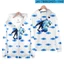 Shadow Milk Cookie Sang Trọng Cookie Run Kingdom anime Dây Kéo Áo Khoác Áo Khoác Unisex Top