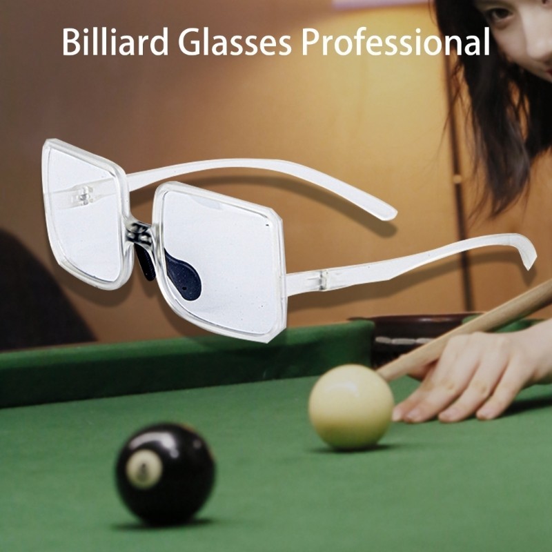 Kính full frame cho bi-a với tầm nhìn rõ ràng và trường rộng, phù hợp khi chơi